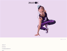 Tablet Screenshot of iamhok.com